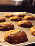 PB Chocolate Dipped Cookie